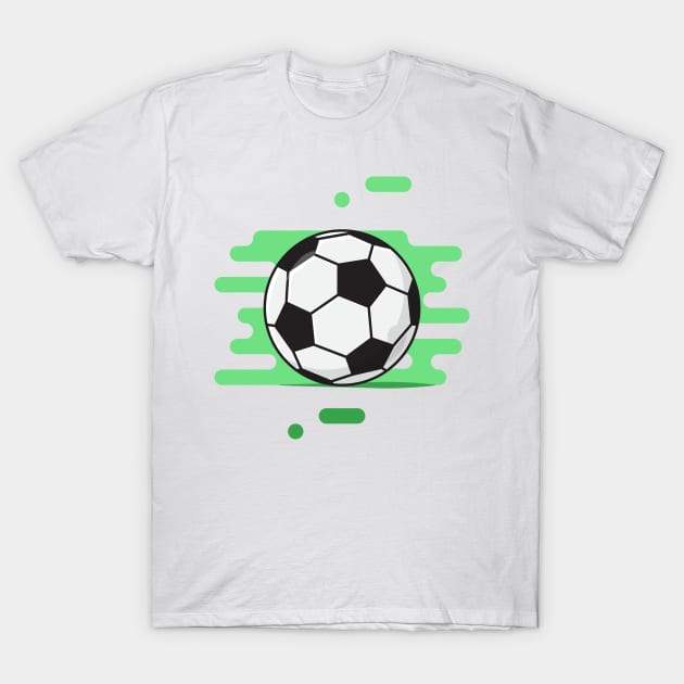 Soccer (Football) Ball T-Shirt by acidmit